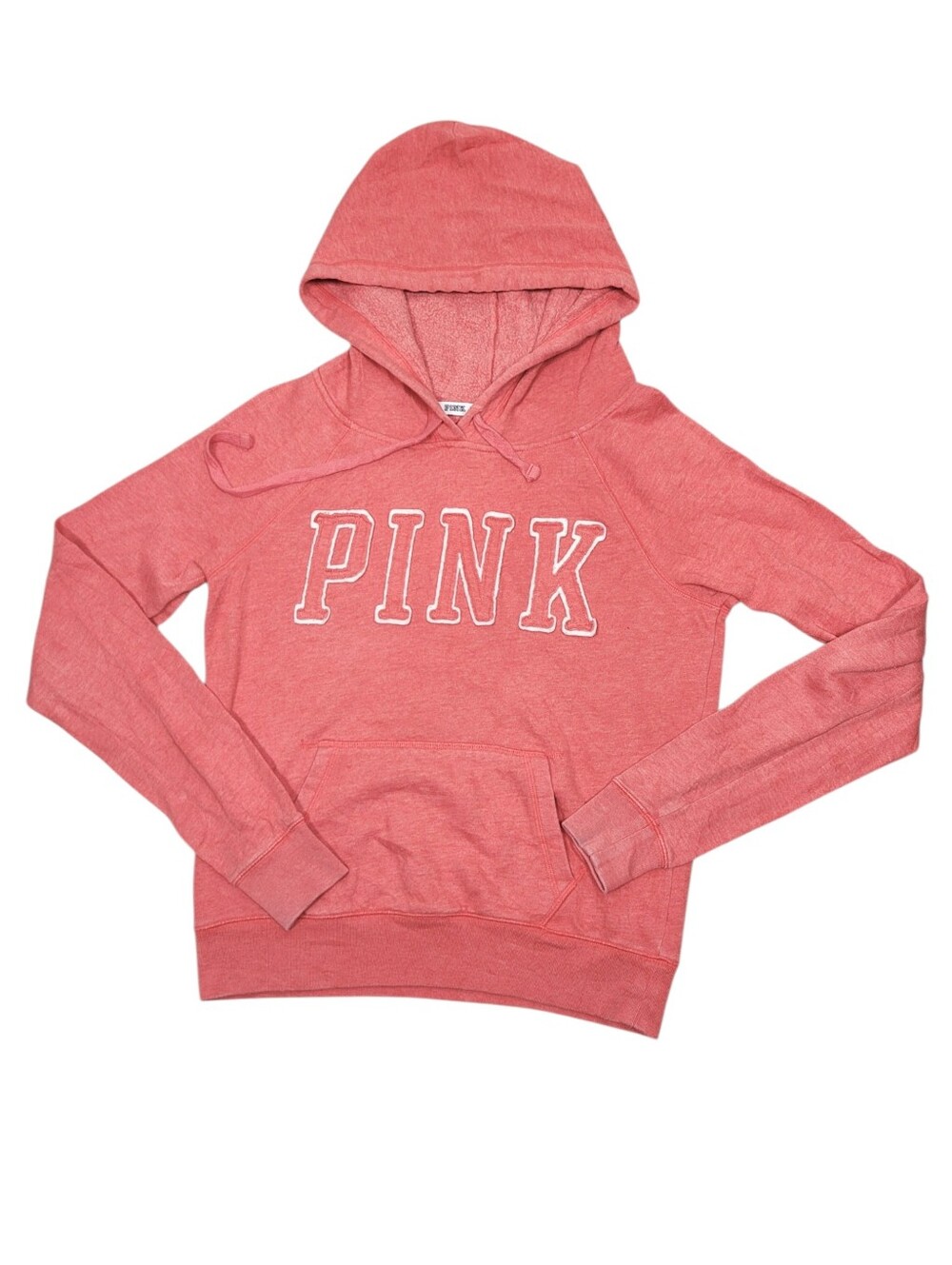 2/$20 PINK Victoria's Secret Orange/Pink Colour Hoodie Top Size: Small
